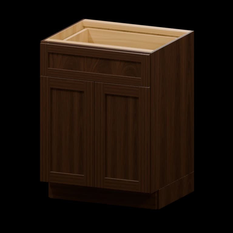 Kingston 24-in Vanity Base Cabinet (VB24VH) in Espresso