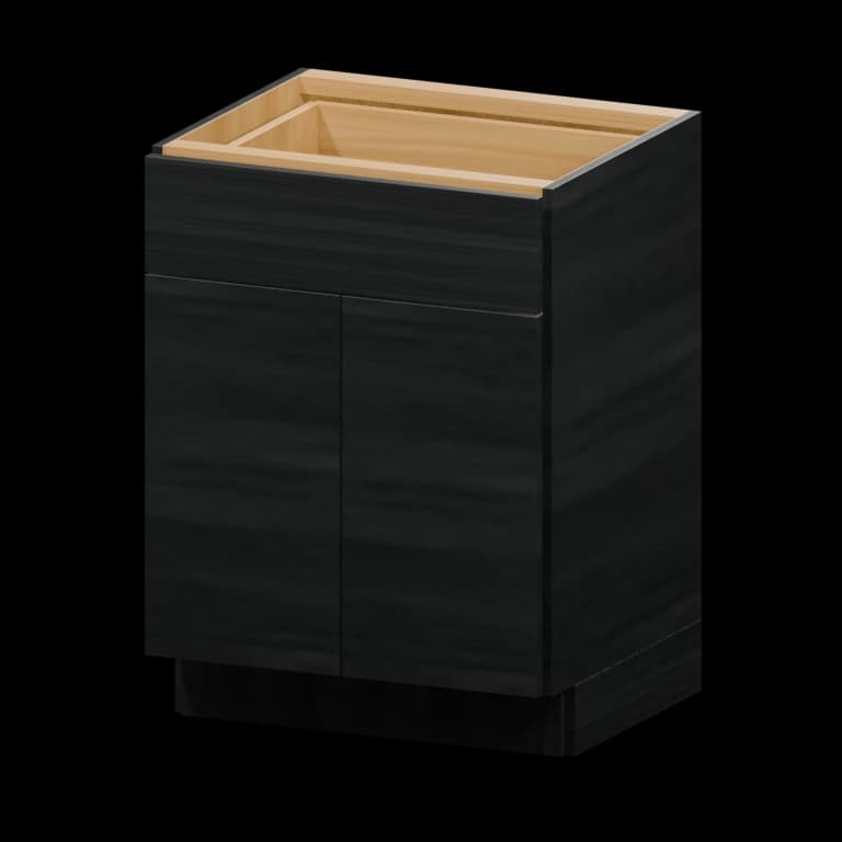 Auburn 24-in Vanity Base Cabinet (VB24VH) in Spring Blossom