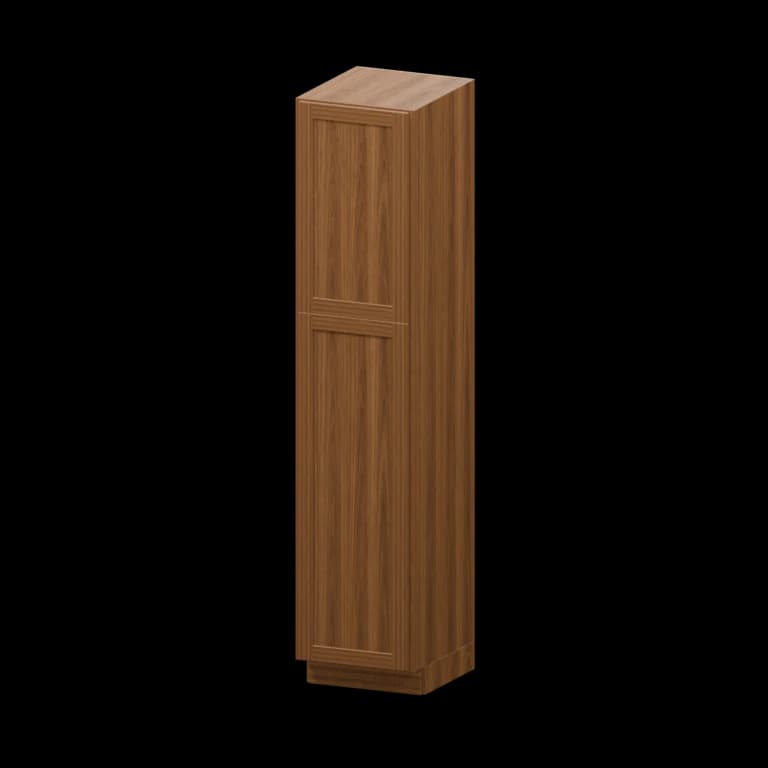 Fairview 18-in Two-Door Linen Cabinet in Walnut