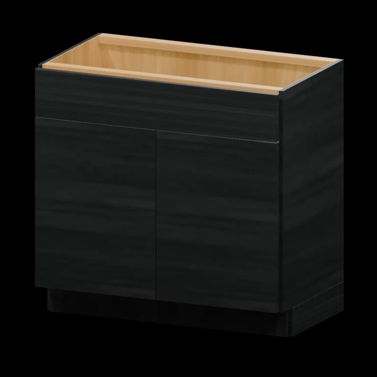 Auburn 36-in Vanity Sink Base Cabinet in Spring Blossom