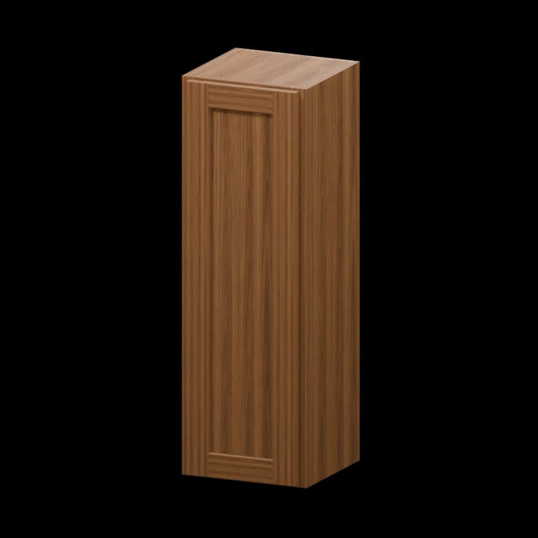Fairview 12-in Wall Cabinet in Walnut
