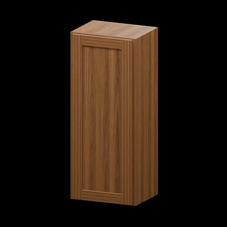 Fairview 15-in Wall Cabinet in Walnut