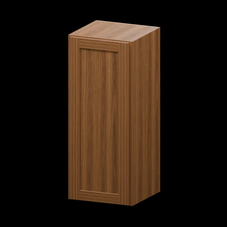 Fairview 15-in Wall Cabinet in Walnut