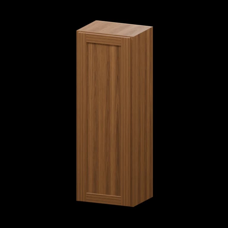 Fairview 15-in Wall Cabinet in Walnut