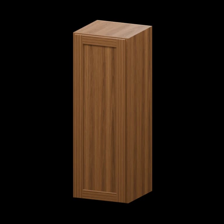 Fairview 15-in Wall Cabinet in Walnut