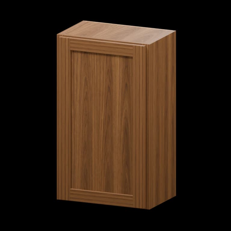 Fairview 18-in Wall Cabinet in Walnut