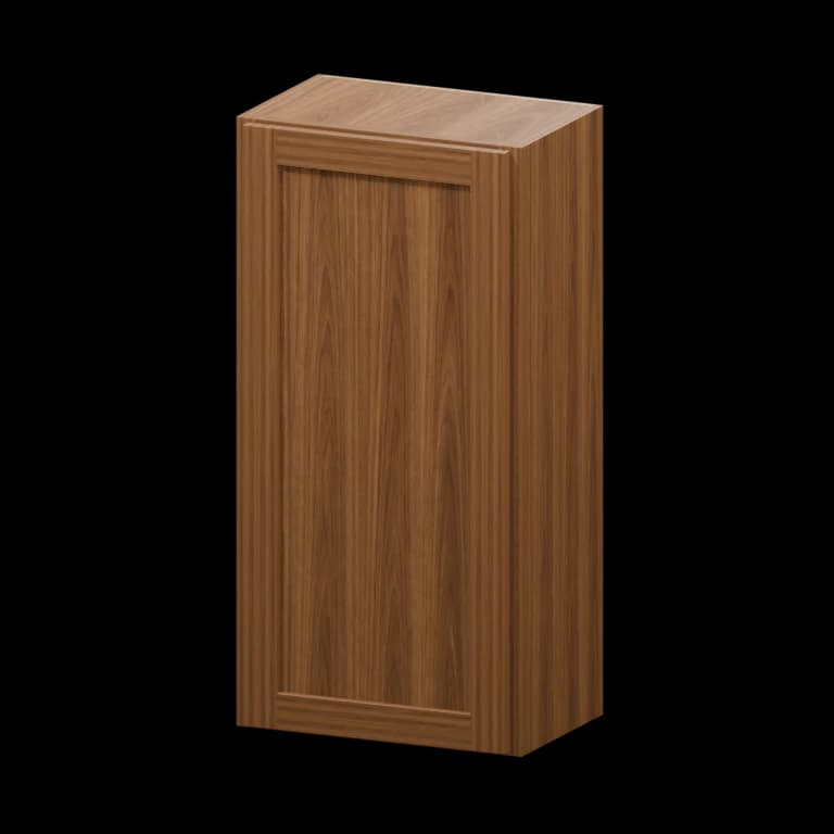 Fairview 18-in Wall Cabinet in Walnut