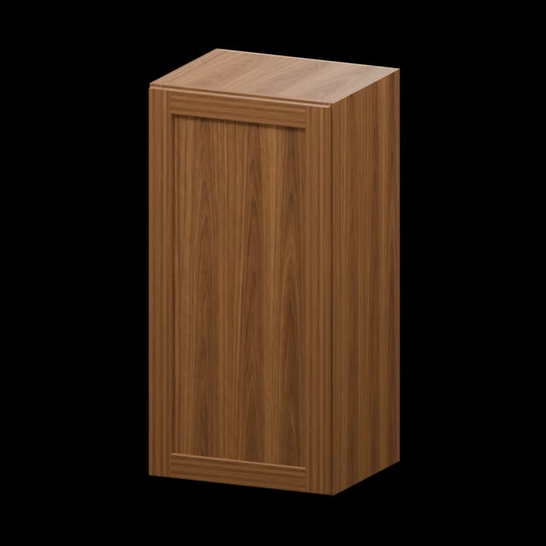Kingston 18-in Wall Cabinet (W183615) in Walnut