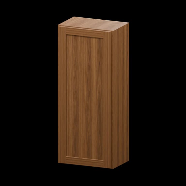 Fairview 18-in Wall Cabinet in Walnut