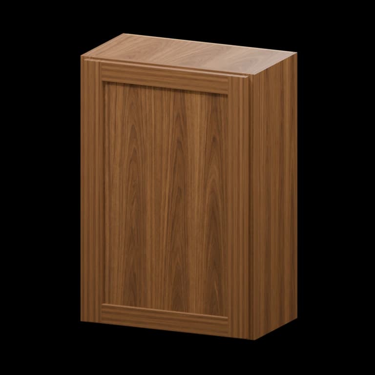 Fairview 21-in Wall Cabinet in Walnut