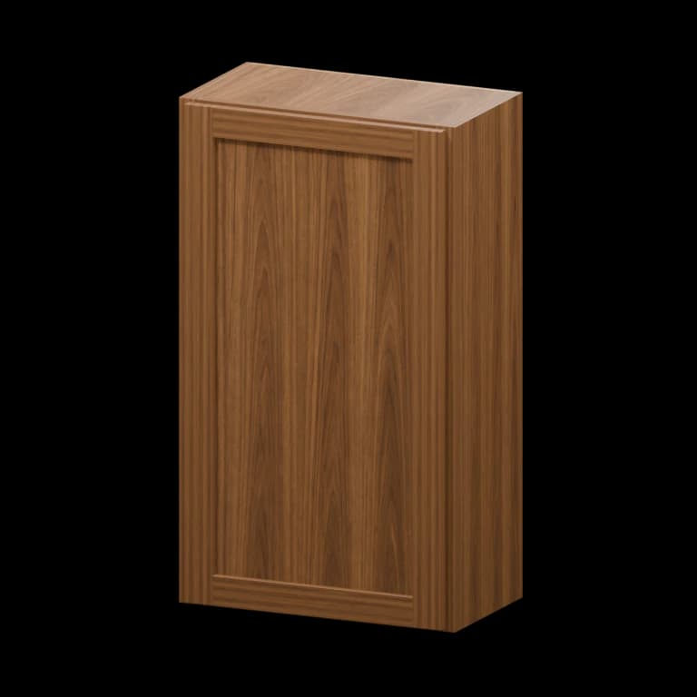 Fairview 21-in Wall Cabinet in Walnut