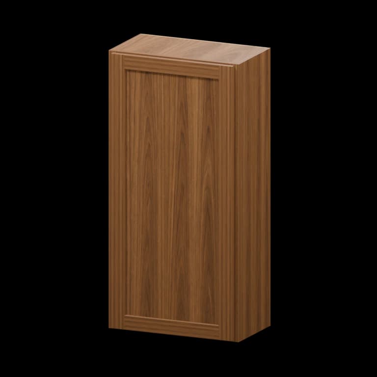 Fairview 21-in Wall Cabinet in Walnut