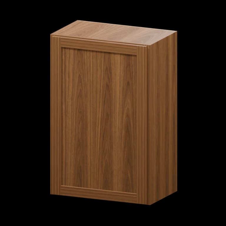 Fairview 24-in Wall Cabinet in Walnut