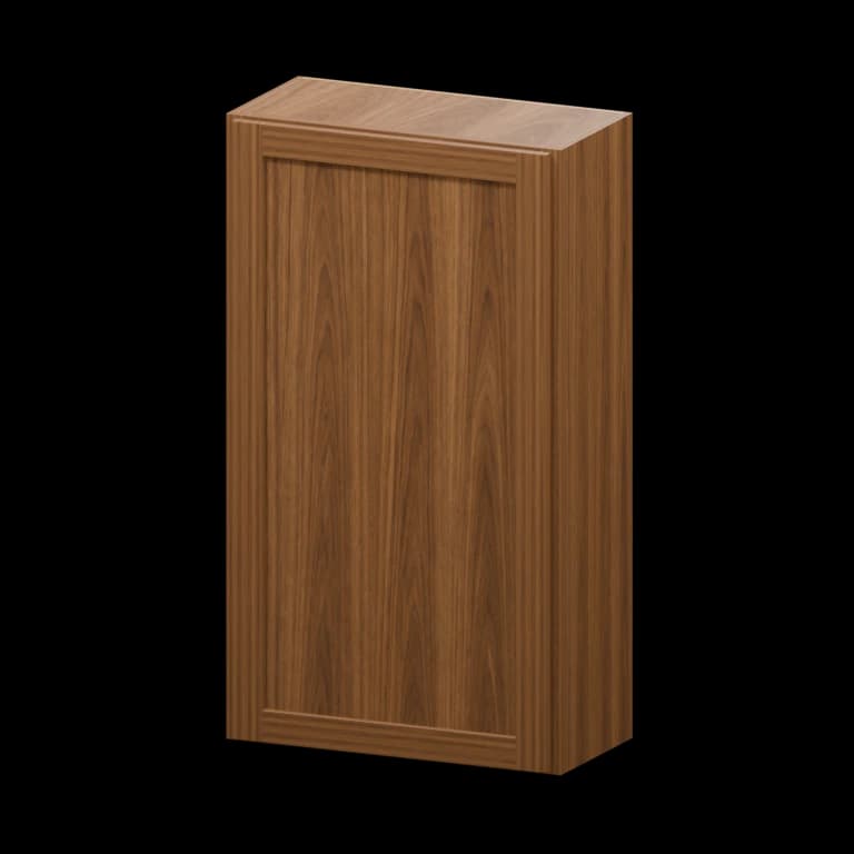 Fairview 24-in Wall Cabinet in Walnut