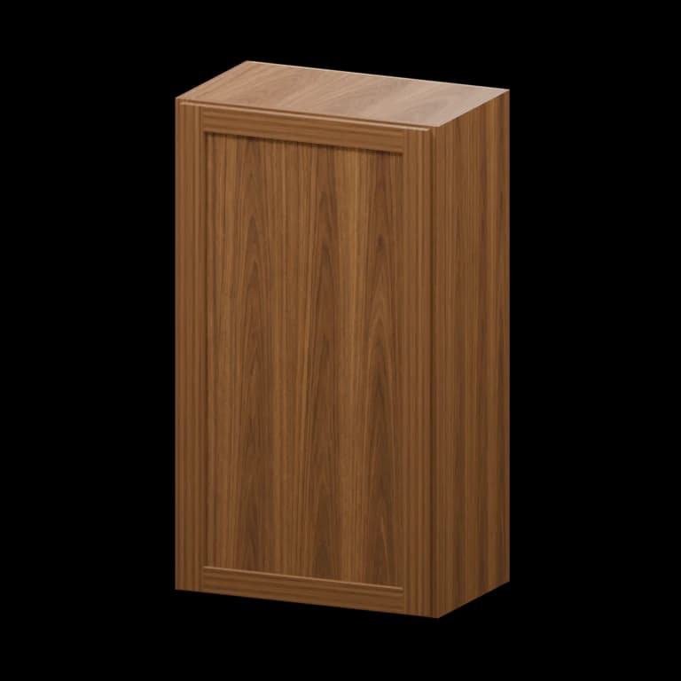 Fairview 24-in Wall Cabinet in Walnut
