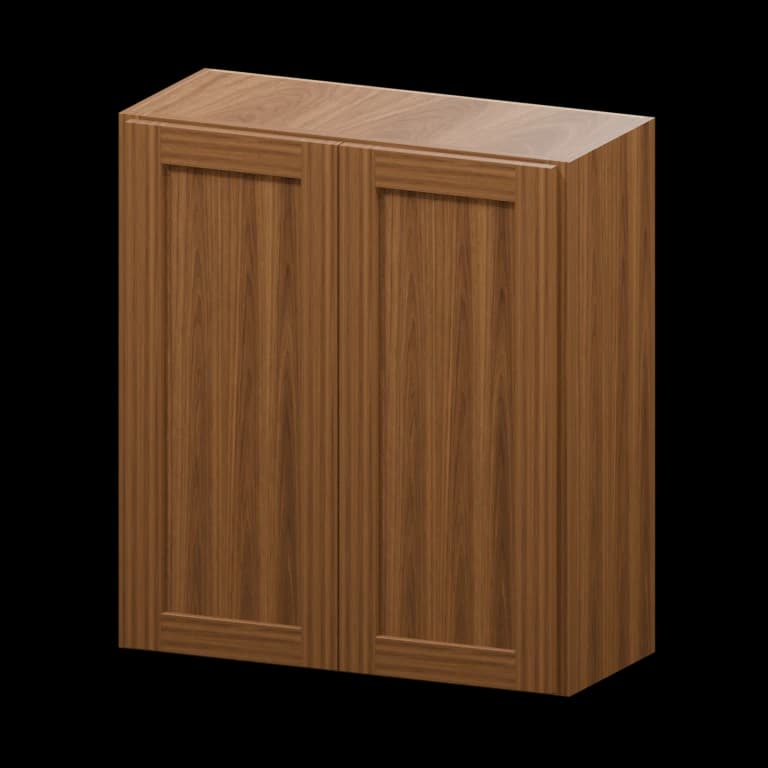 Fairview 27-in Wall Cabinet in Walnut