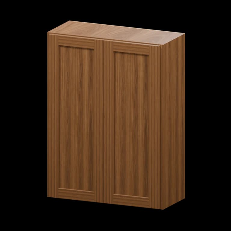 Fairview 27-in Wall Cabinet in Walnut