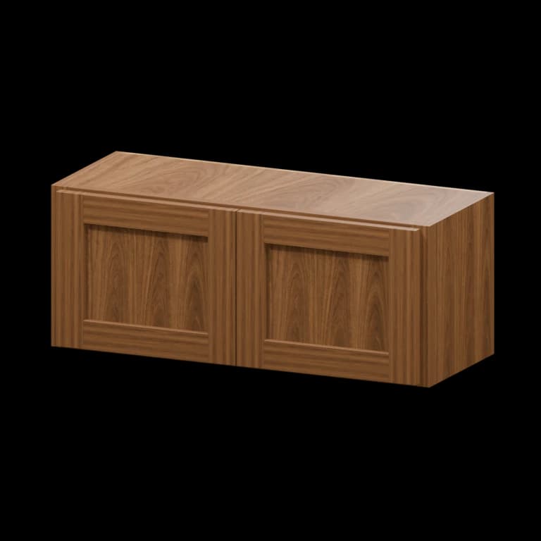 Fairview 30-in Wall Cabinet in Walnut