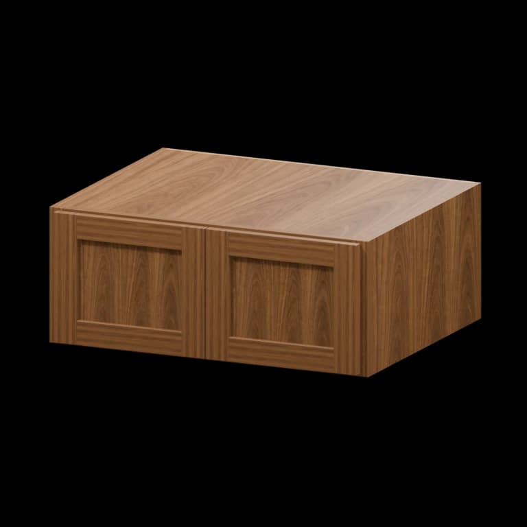 Fairview 30-in Wall Cabinet in Walnut