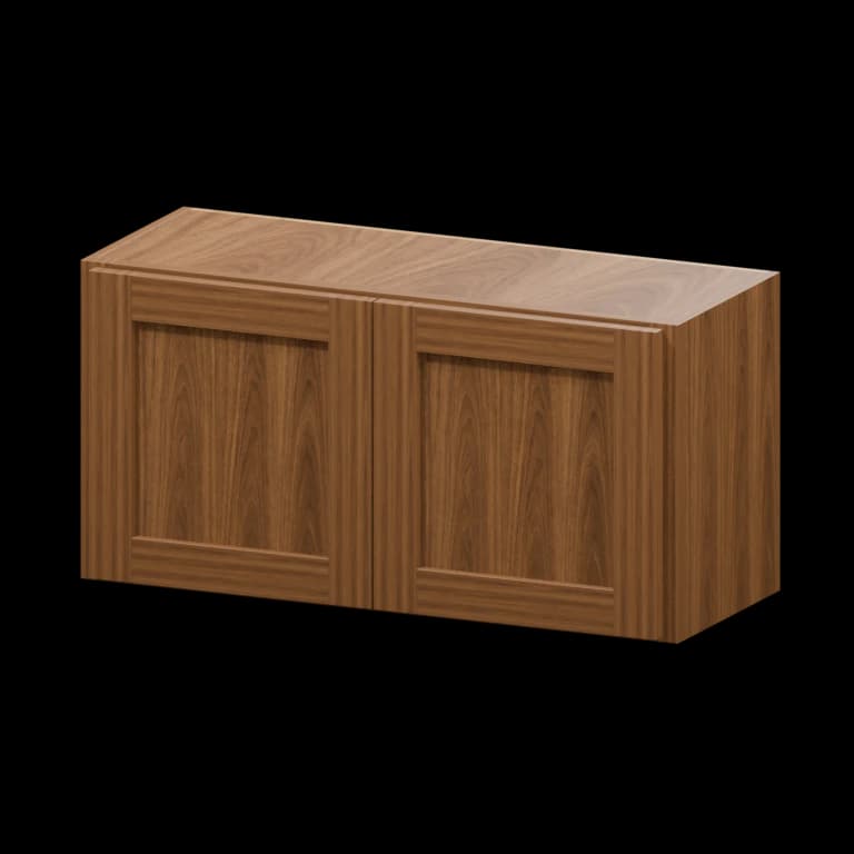Fairview 30-in Wall Cabinet in Walnut