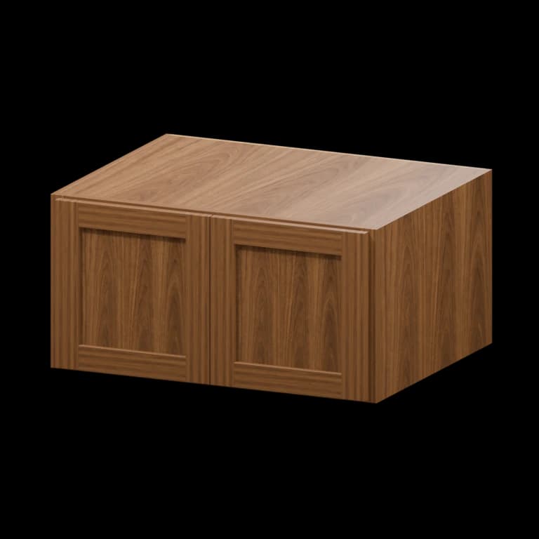 Fairview 30-in Wall Cabinet in Walnut