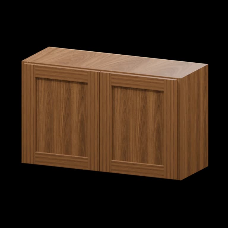 Fairview 30-in Wall Cabinet in Walnut