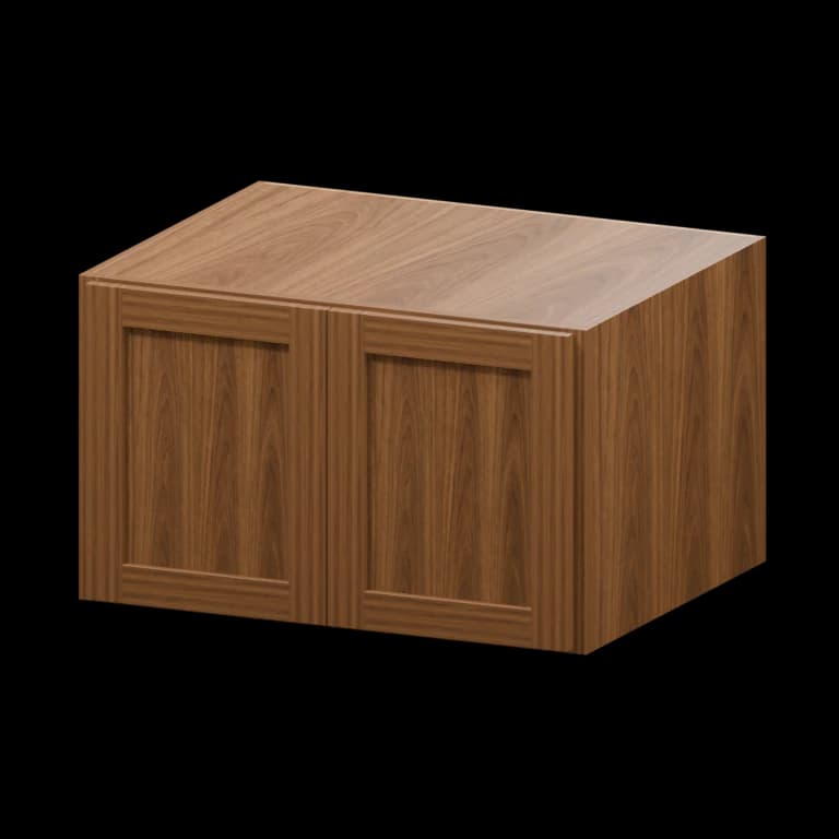 Fairview 30-in Wall Cabinet in Walnut