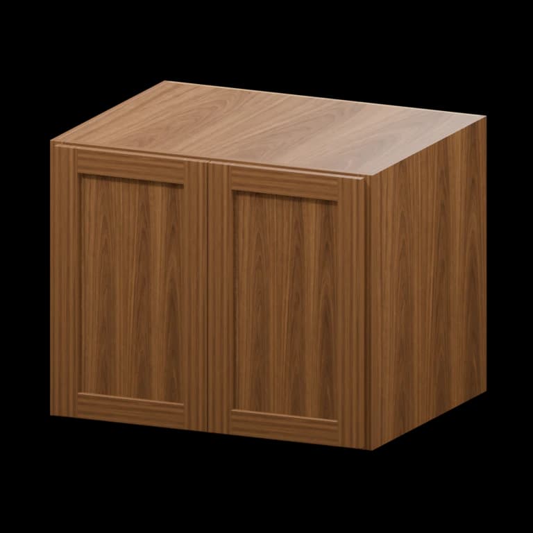 Fairview 30-in Wall Cabinet in Walnut