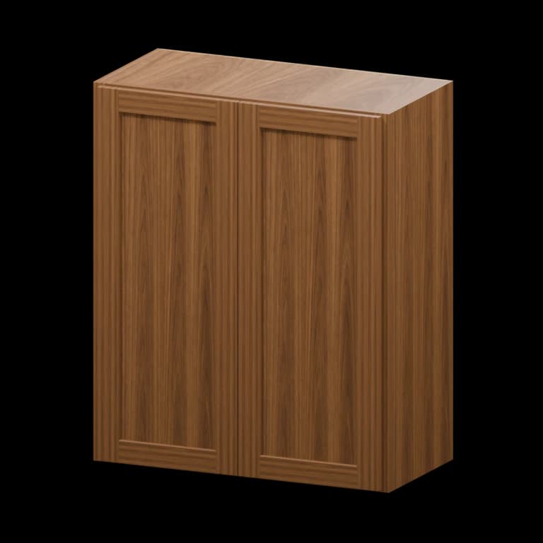 Fairview 30-in Wall Cabinet in Walnut