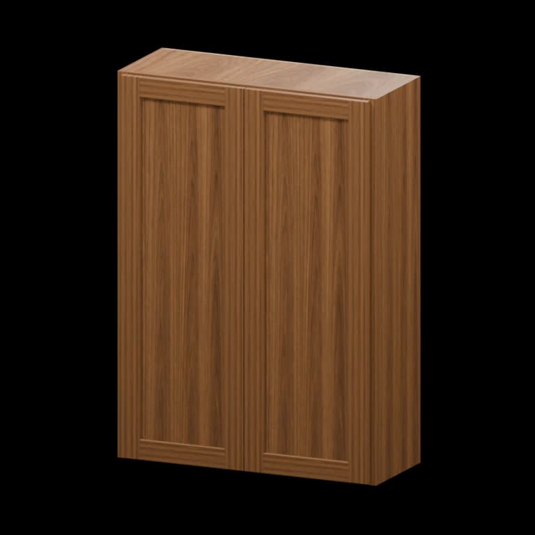 Fairview 30-in Wall Cabinet in Walnut