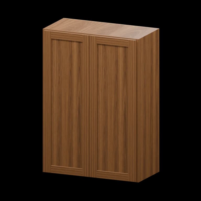 Fairview 30-in Wall Cabinet in Walnut