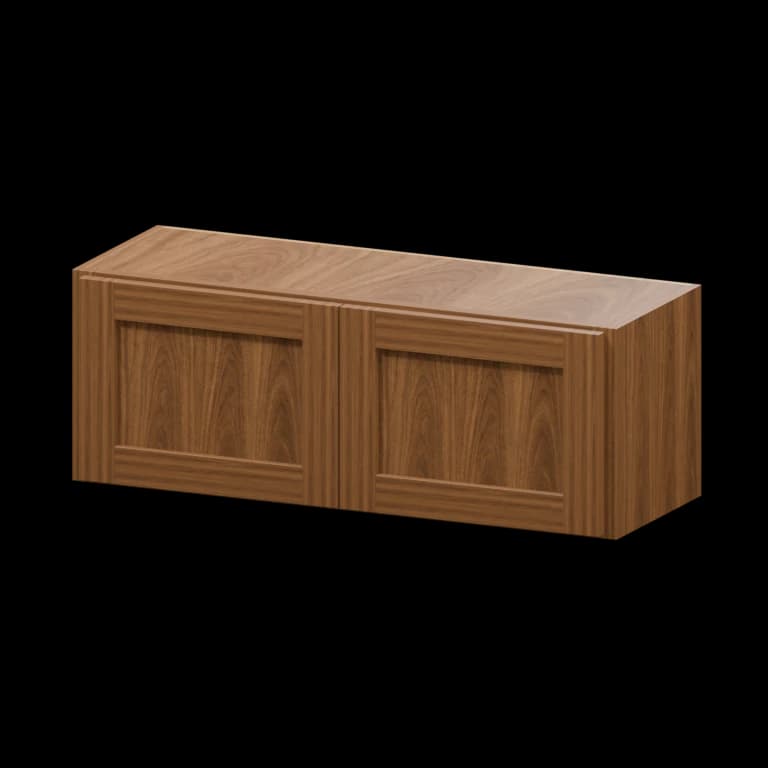 Fairview 33-in Wall Cabinet in Walnut