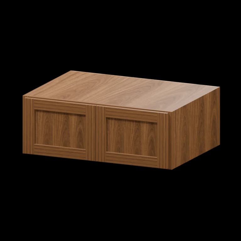 Fairview 33-in Wall Cabinet in Walnut