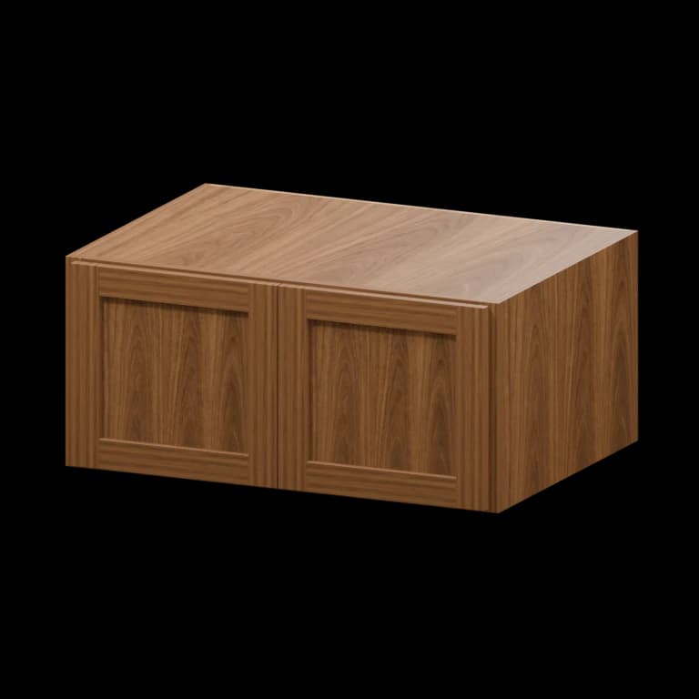 Fairview 33-in Wall Cabinet in Walnut