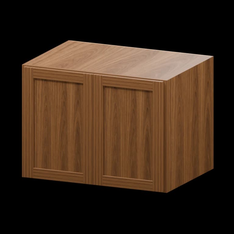 Fairview 33-in Wall Cabinet in Walnut